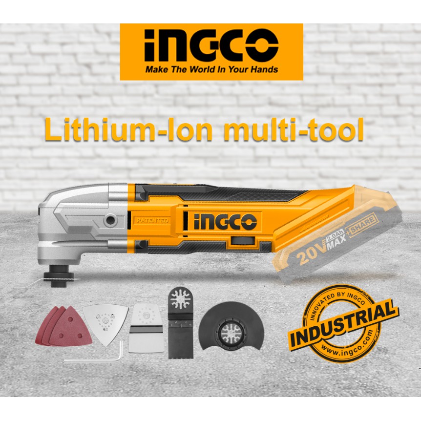 Máy cắt gọc đa năng dùng pin Lithium-Ion 20V CMLI2001 (KHÔNG KÈM PIN VÀ SẠC)