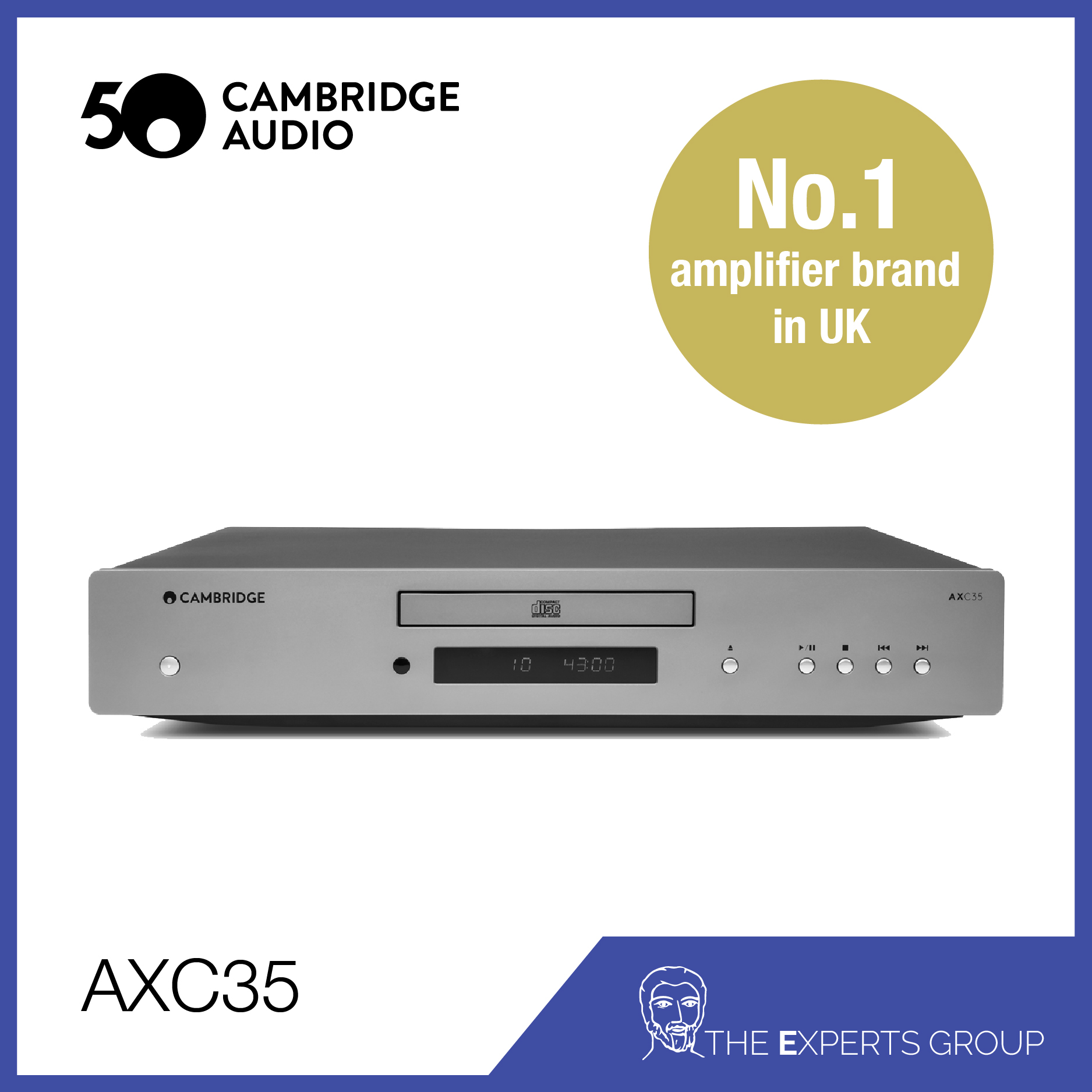Đầu CD Cambridge Audio AXC35 [Hàng Chính Hãng]