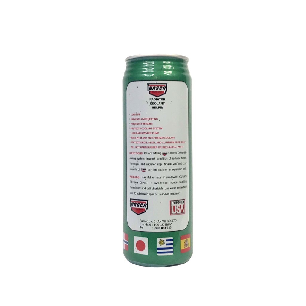 Nước làm mát ô tô xe máy Nasca Radiator Coolant