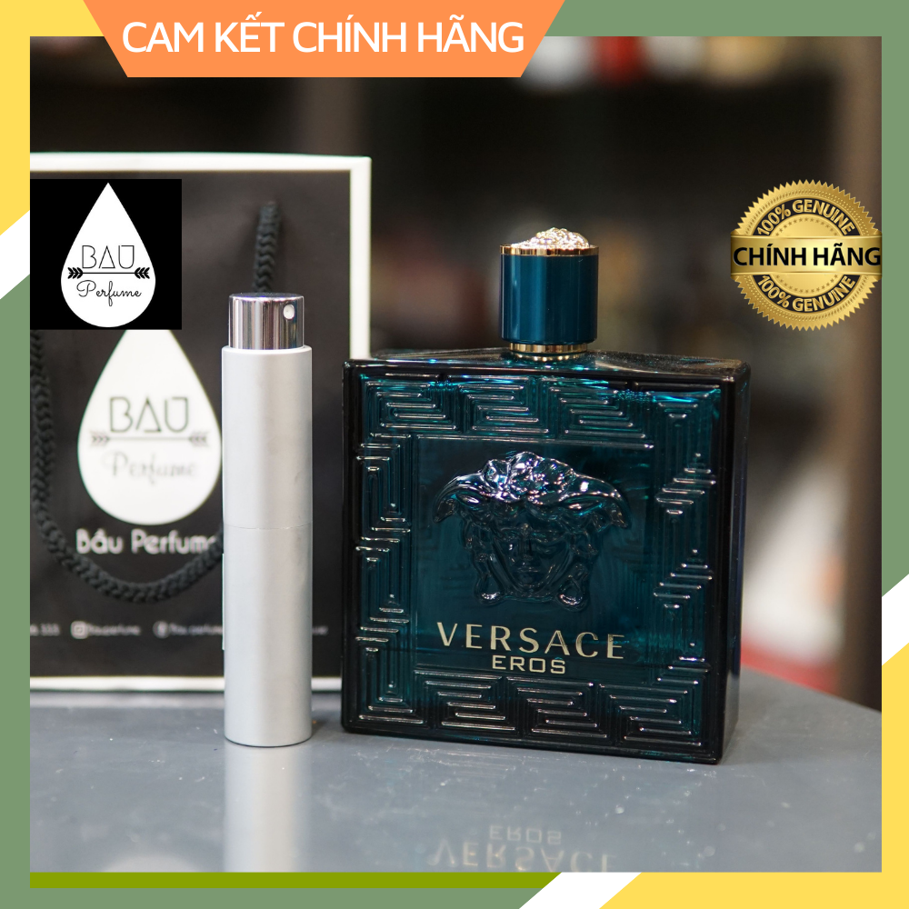 Nước hoa Versace Eros Eau De Parfum_ 10m;-20ml-30ml / chuẩn chính hãng