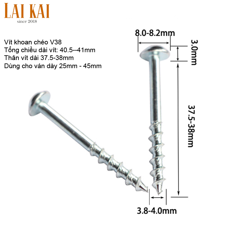 [HCM]Vít khoan chéo V34 V38 bịch 100 con