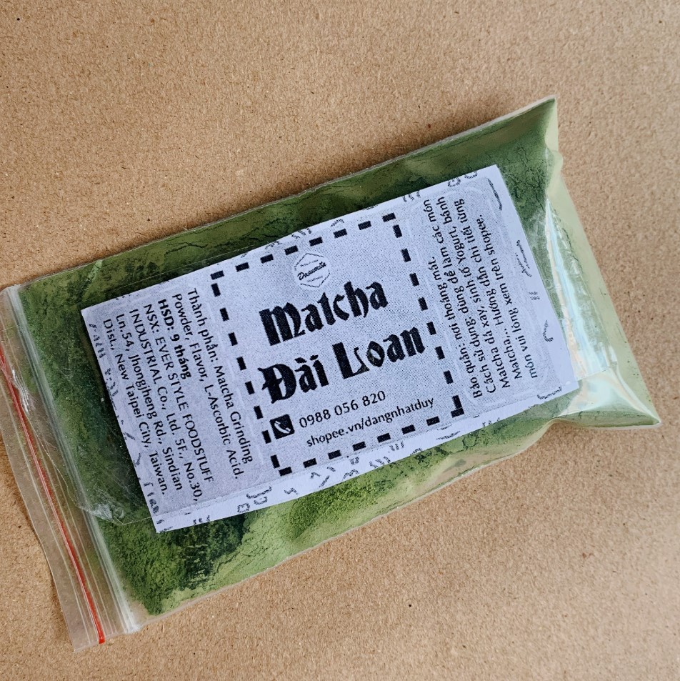 Bột Matcha Đài Loan nguyên chất 100%