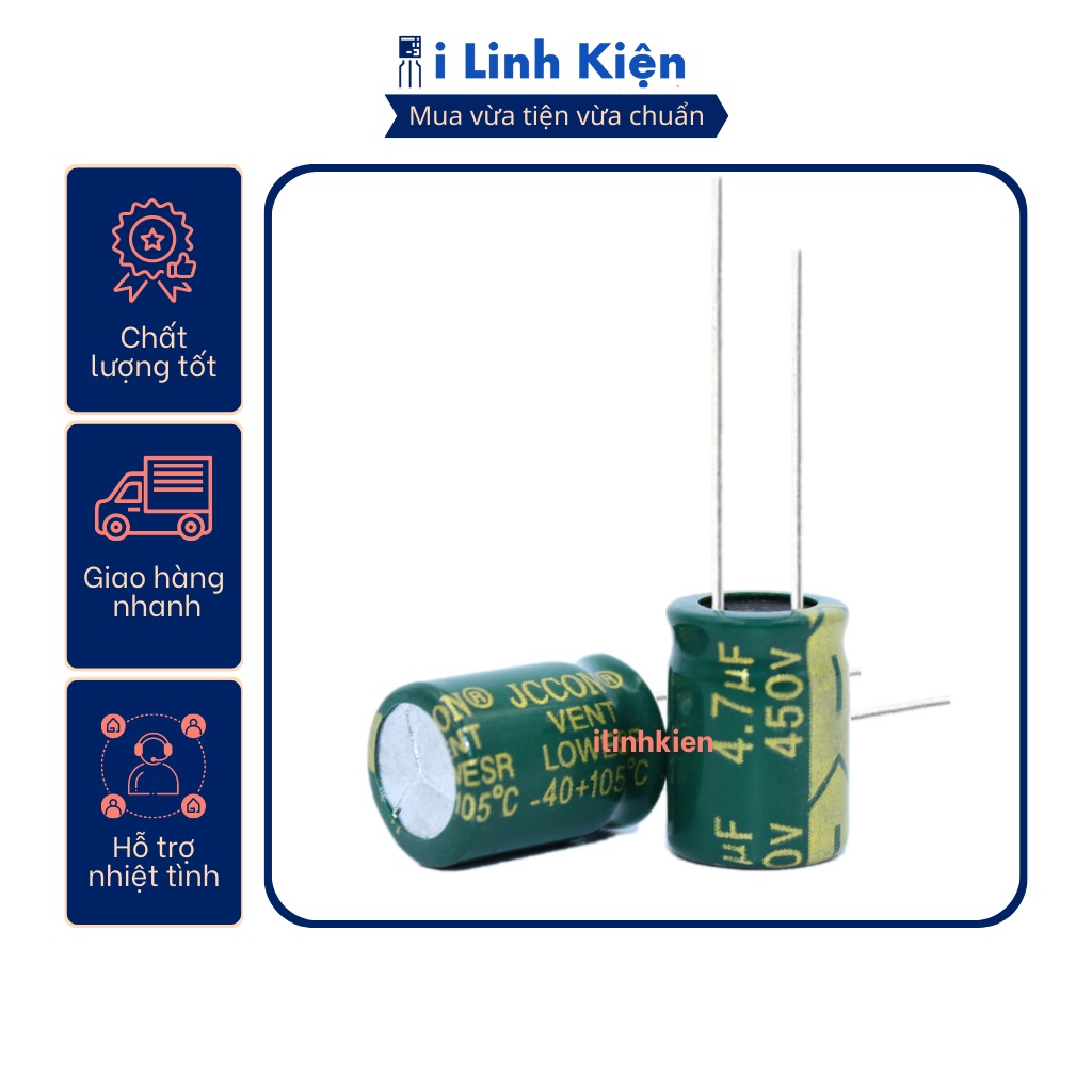 Tụ hóa 4.7UF 10UF 450V