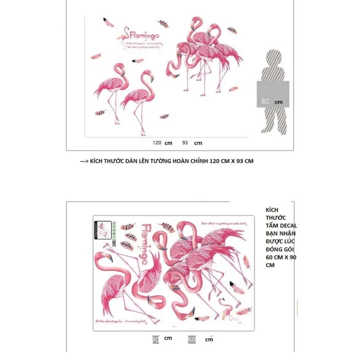 [HCM]DECAL DÁN TƯỜNG ĐÔI HẠC
