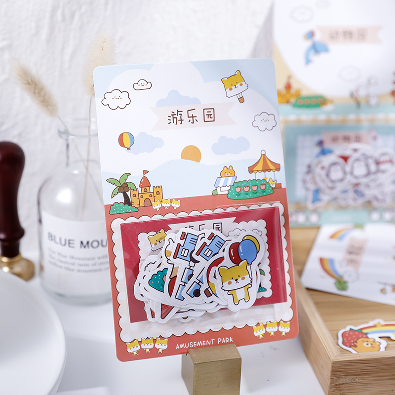 Set 40 Sticker Chủ Đề Vui Nhộn Trang Trí Planner - Case Sover