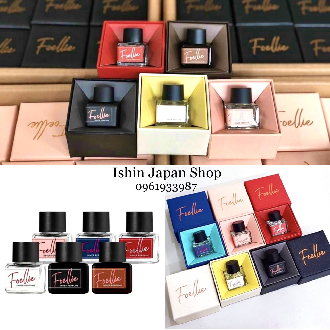 (Chuẩn auth) Nước Hoa Vùng Kín Foellie Eau De Innerb Perfume Bijou 5ml Hàn Quốc