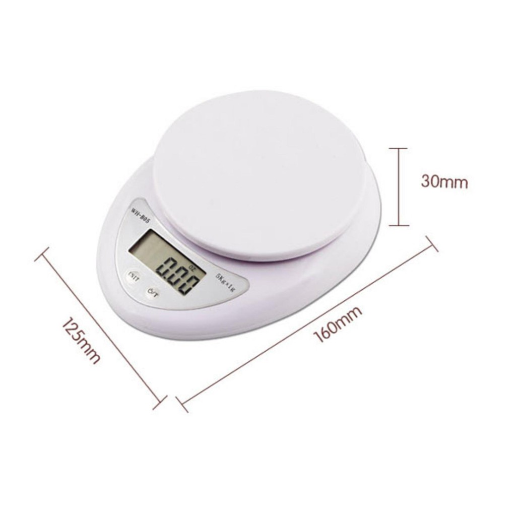 [HCM]Cân điện tử nhà bếp đa năng B05 Electronic Kitchen Scale