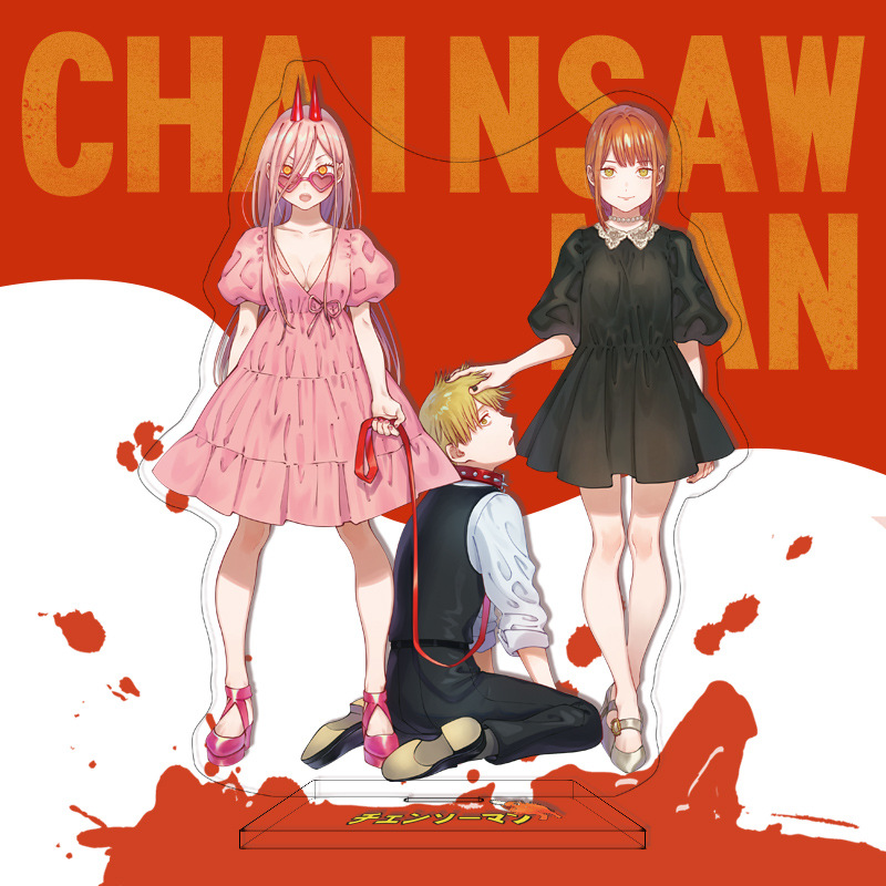 [13 mẫu] Mô hình Standee Acrylic Mica anime Chainsaw Man [T69 Shop]