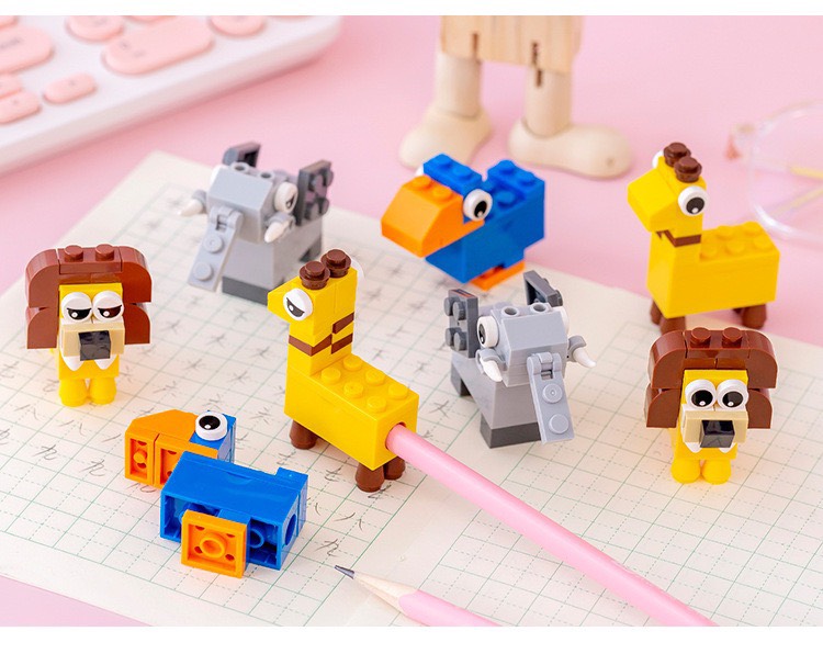 Gọt Bút Chì Lắp Ghép Lego Nhà Cam