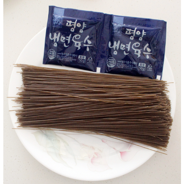 Mì lạnh Hàn Quốc Choung Soo 360g, 720g (Mì lạnh trộn - Mì lạnh nước)