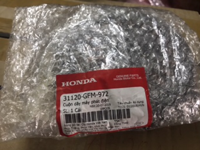 [HCM]Cuộn lửa( cuộn điện) xe Scr/Lead110 zin hãng Honda