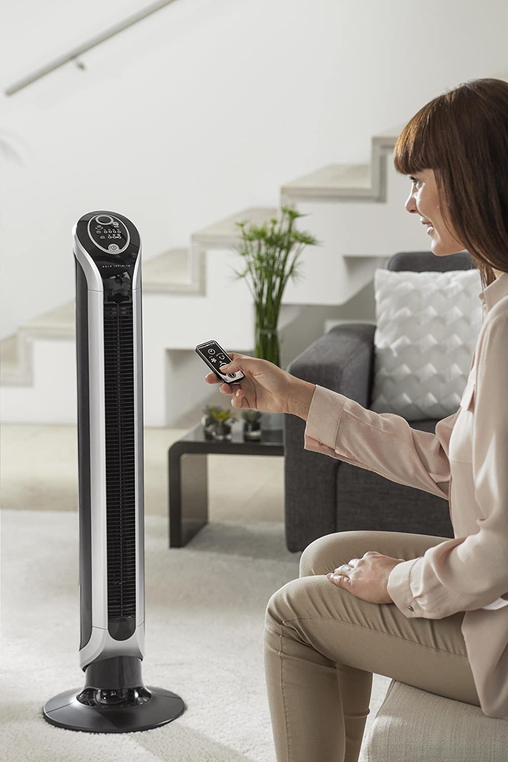 [Trả góp 0%]Quạt tháp Rowenta VU6670F0 ( Nhập Đức )