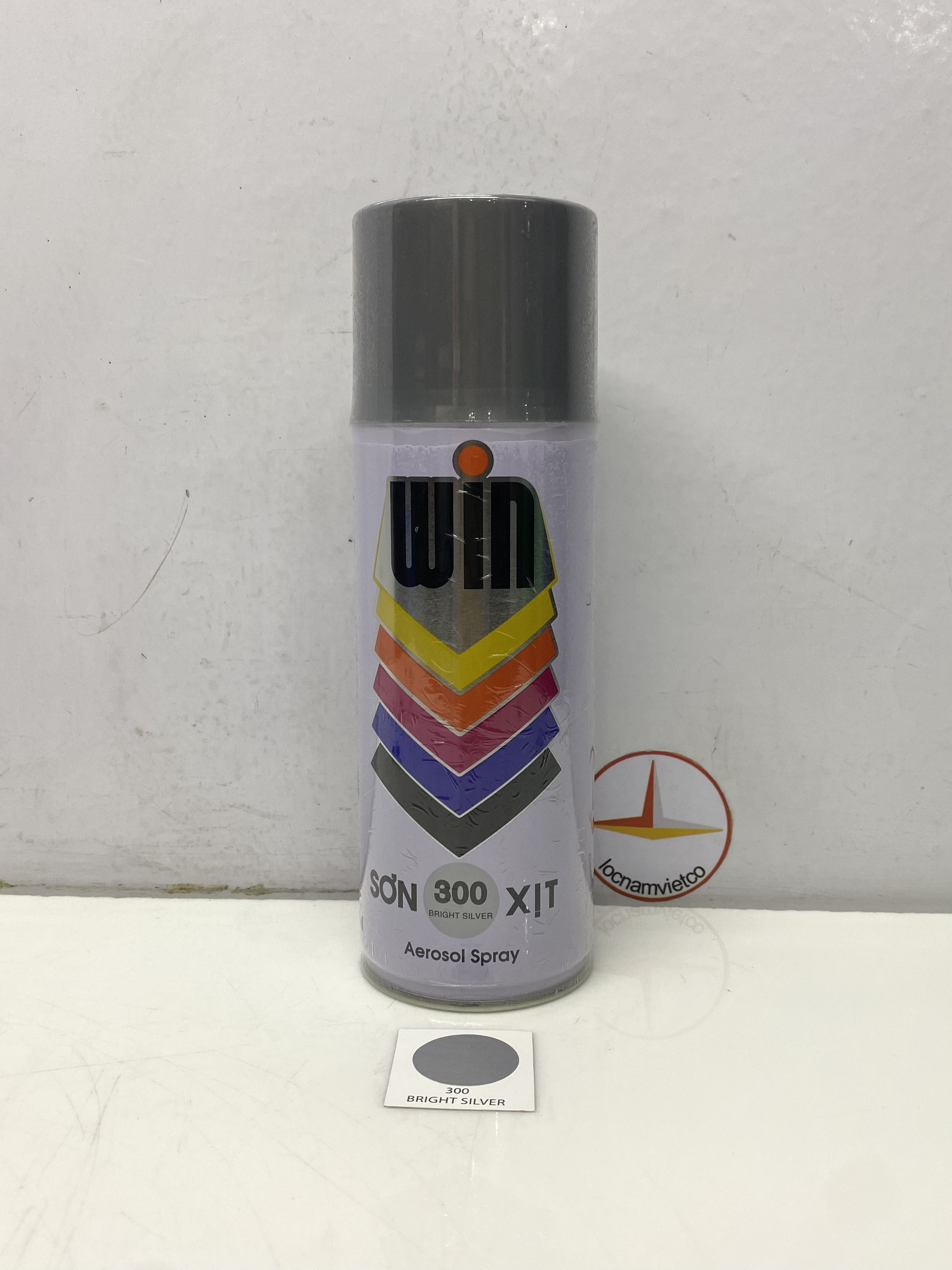 Sơn xịt Win màu bạc 300 400ml