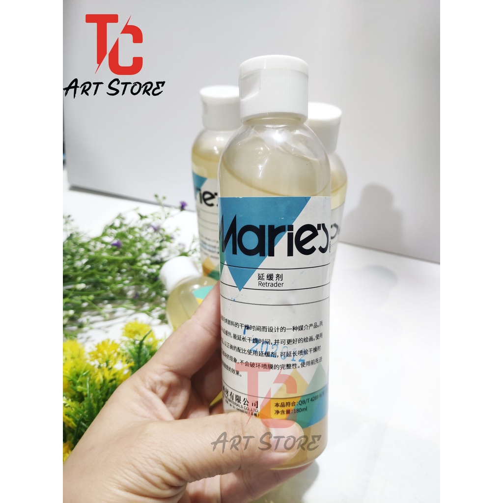 Dung Môi Làm Chậm Khô Acrylic 180Ml (Retrader Maries)