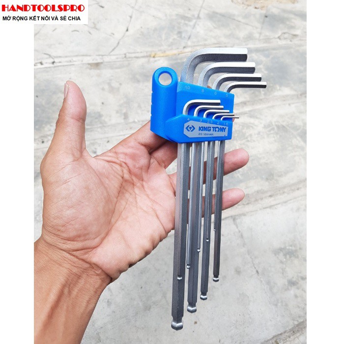 Bộ lục giác bi Kingtony 20109MR (Tặng Viết kèm Theo)
