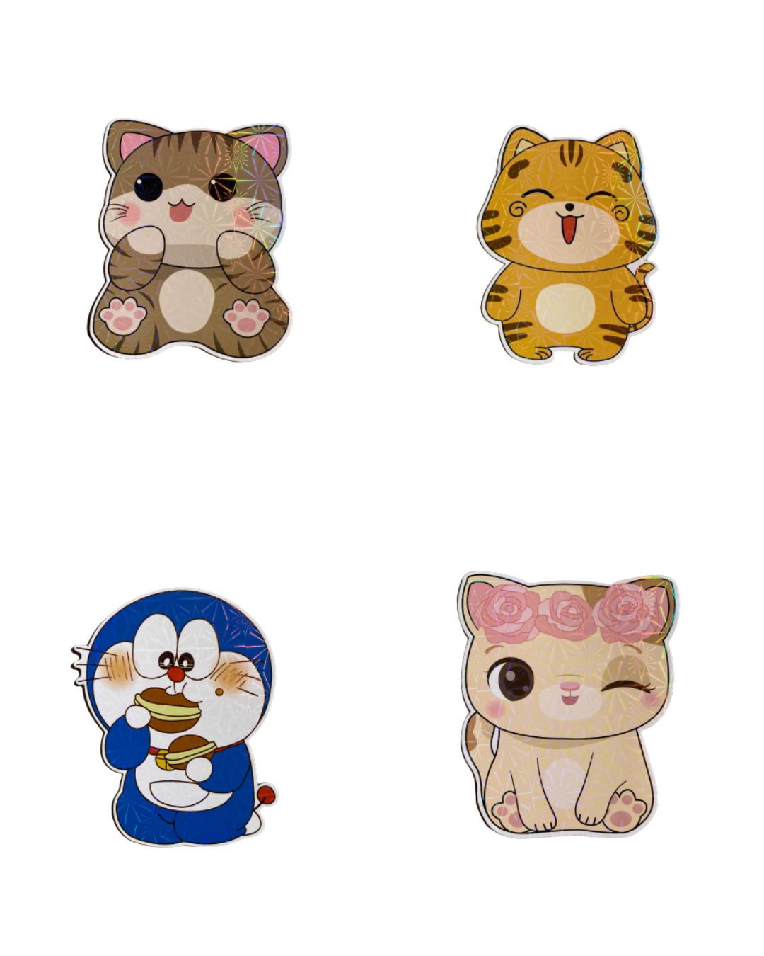 Combo Bao lì xì Tết mèo Chibi idée