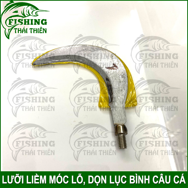 Lưỡi Liềm Cắt Cỏ Dọn Lục Bình Móc Lỗ Câu Cá