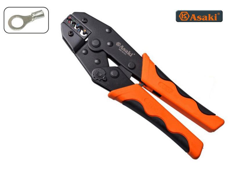 Kiềm bấm cos ghim Asaki AK-9121 C2-6mm2