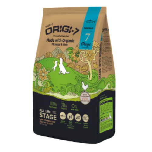 2kg thức ăn cho chó Hạt mềm Origi-7 vị cá hồi