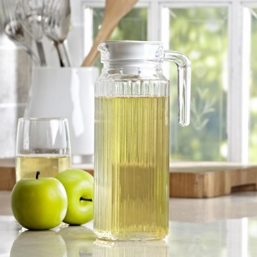 Bình thủy tinh đựng nước có tay cầm 1100ml cao cấp