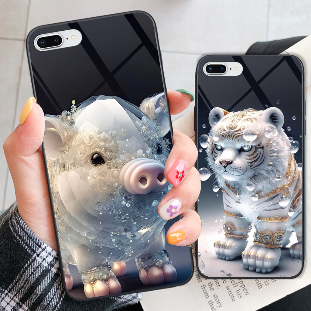 Ốp lưng IPHONE 7/8/ 7 PLUS/ 8 PLUS Thiết kế bộ 12 con giáp siêu đẹp