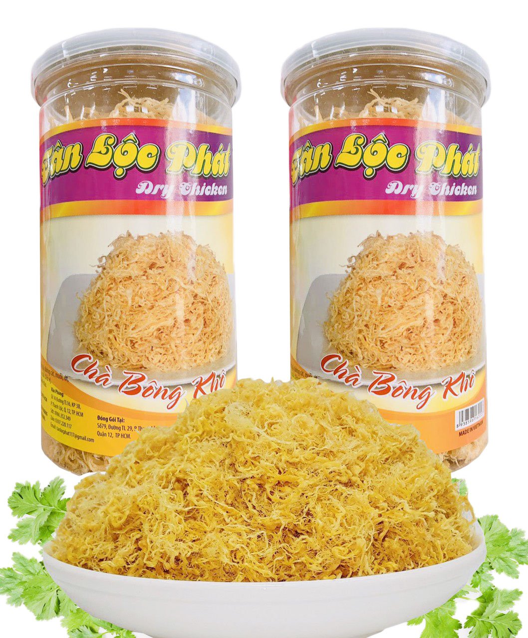 CHÀ BÔNG GÀ TÂN LỘC PHÁT HŨ 250G