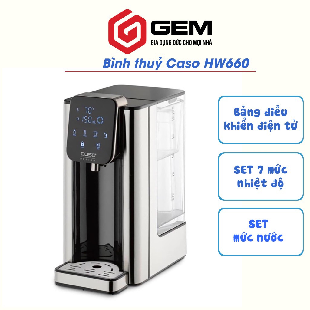 Bình thủy caso hw660 - hàng nhập khẩu chính hãng từ đức