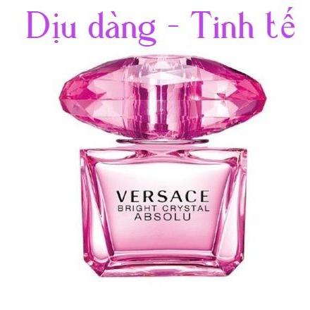 Nước hoa nữ Versace Bright Crystal Absolu Eau De Parfum 10ml - MINI