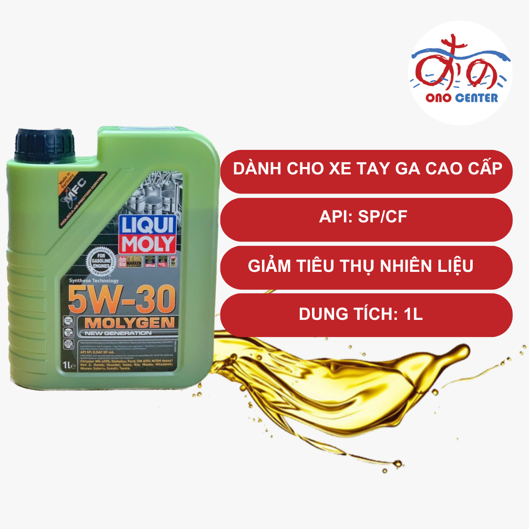 Liqui Moly Molygen 5W30 (1L/CHIẾT LẺ 800ML, 1L1, 1L2, 1L3, 1L4)