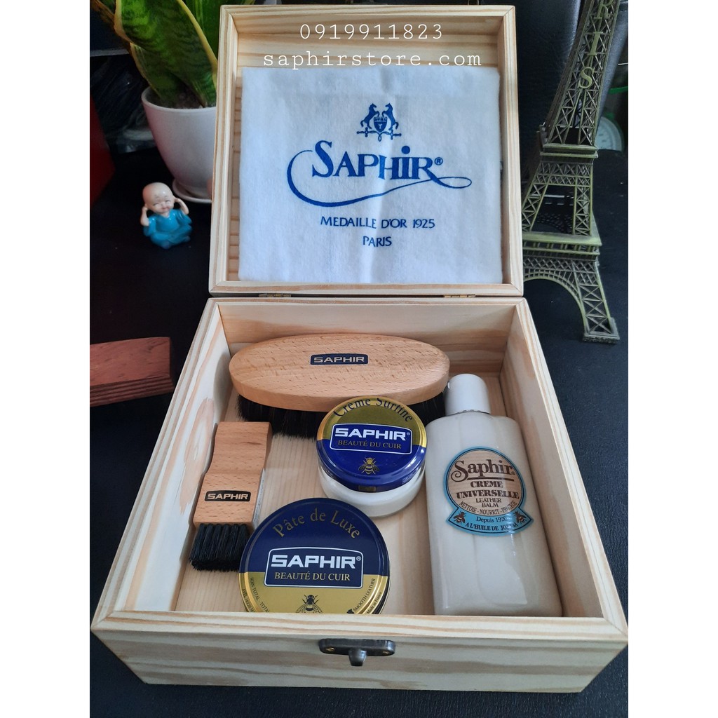 Khăn cotton đánh giày Saphir Chamoisine MDO