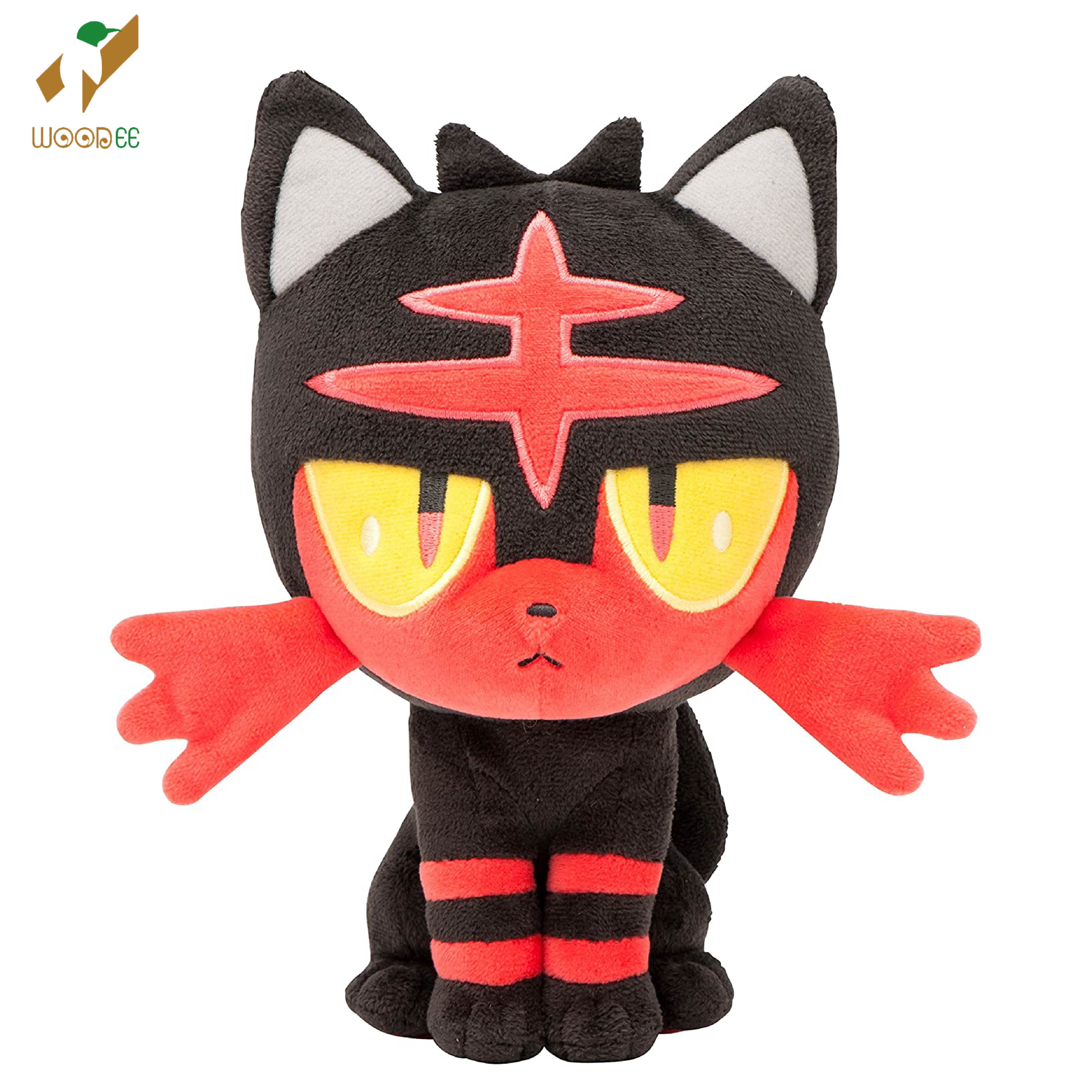 Gấu bông pokemon Litten 35 cm