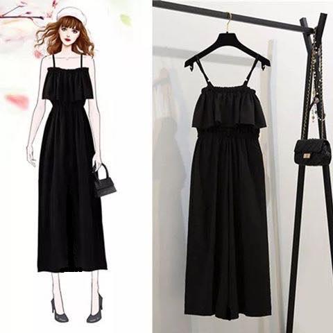 [HCM]ĐẦM MAXI 2 DÂY BÈO NGỰC
