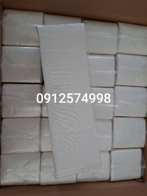 Giấy lau thẩm mỹ, spa 200 tờ/ cây