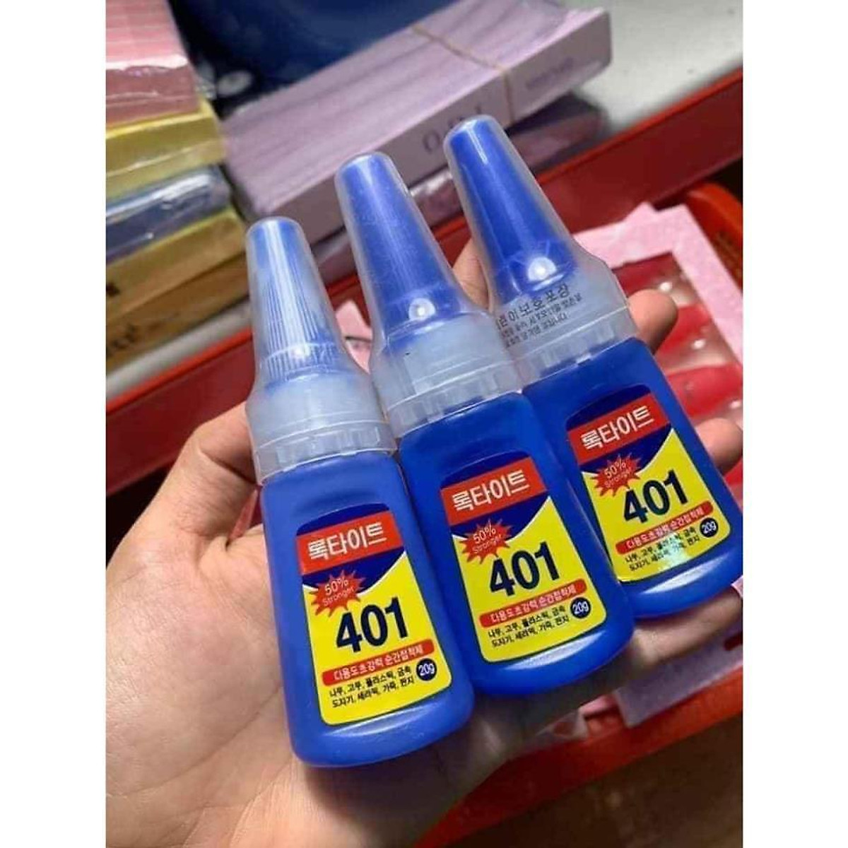 Keo dán 401 loại 1 bền chắc