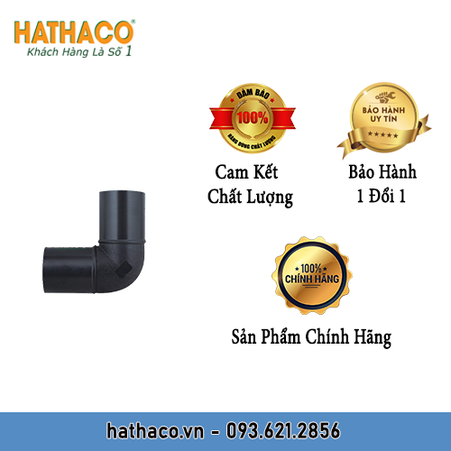 Cút Đều Hàn 90 Dùng Hàn Nối Đầu Ống HDPE