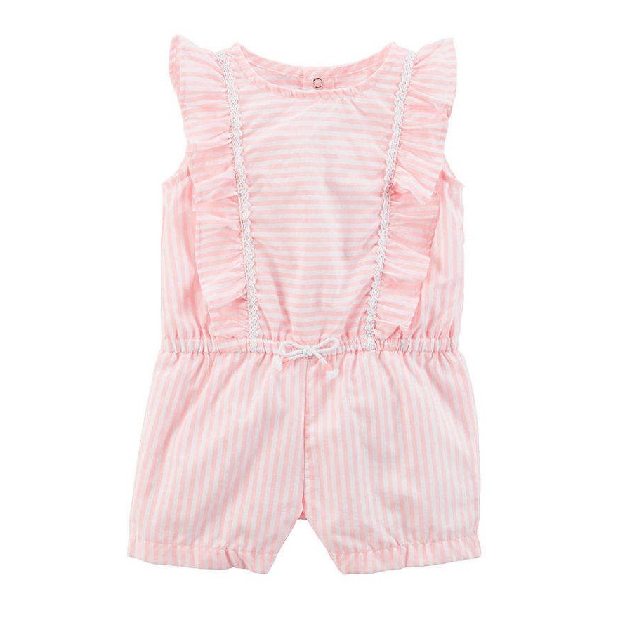 CHỌN MẪU Body đùi bé gái nhún eo bộ áo liền quần romper jumpsuit năng động sang chảnh cho bé hàng xuất dư shopNEM