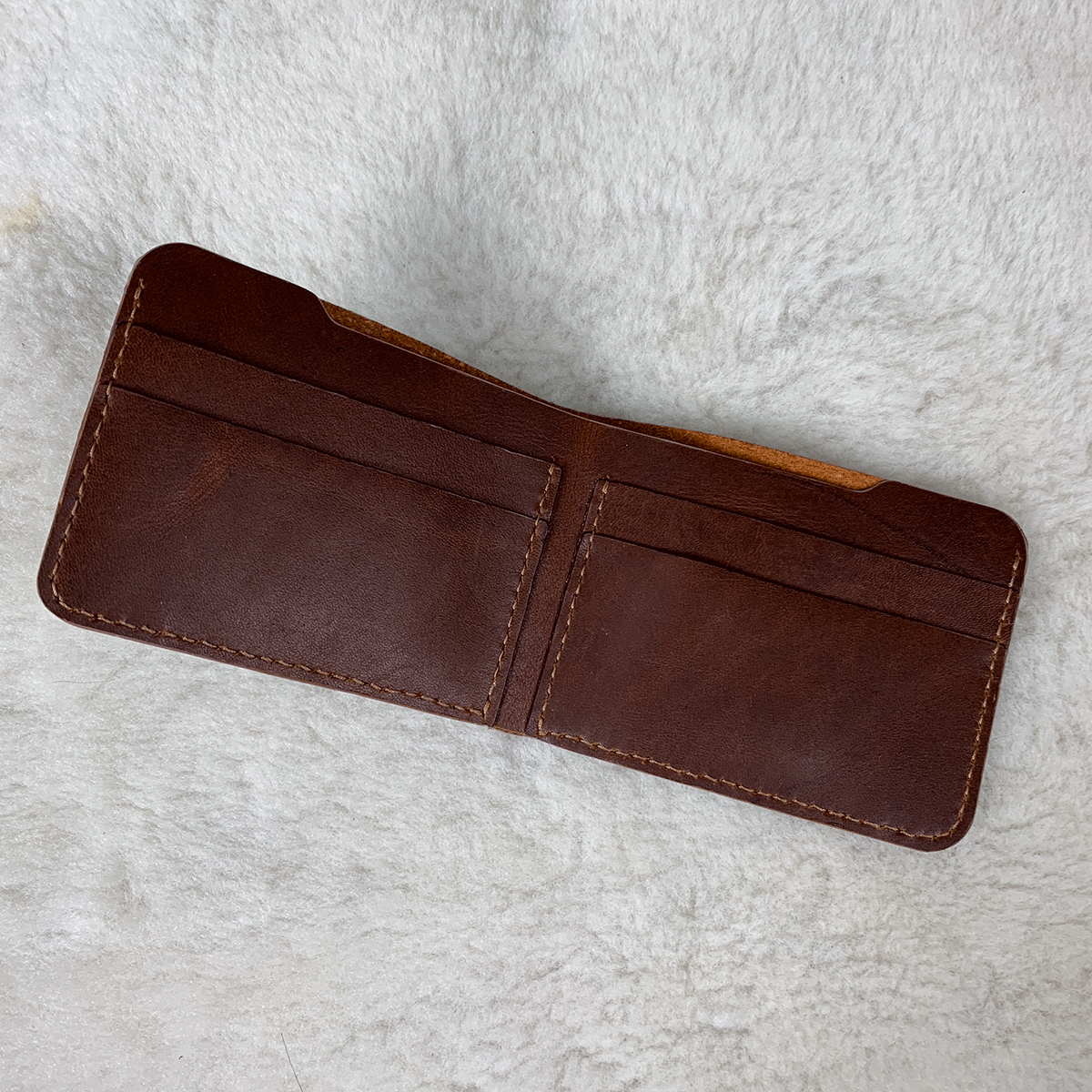 Ví da classic handmade - Ví nữ da bò thật - Đồ da thủ công miễn phí khắc laser