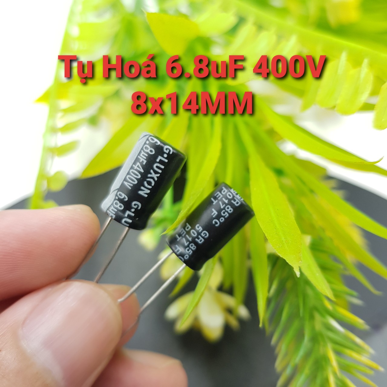 Combo tụ hóa 6.8uf 400v sử dụng mạch điện tử tụ hóa cao áp 400v- shoplinhkienm2m