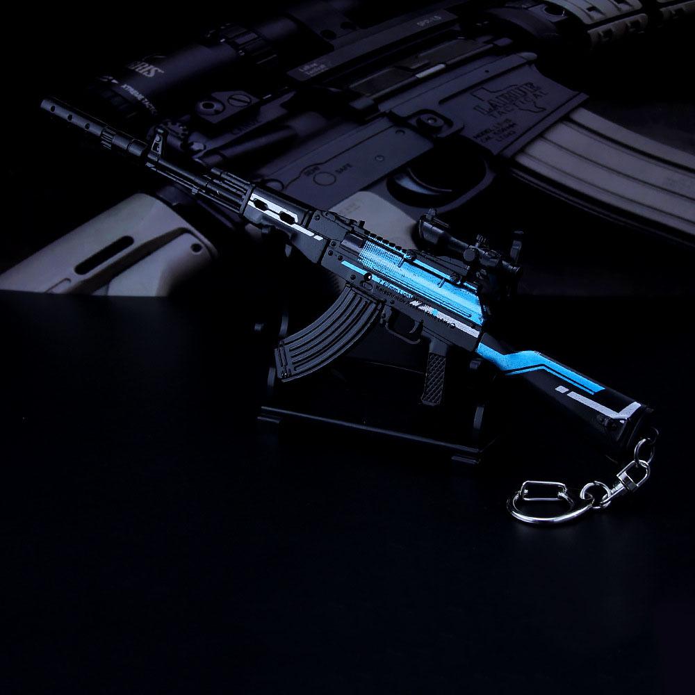 Móc Khóa Khẩu AKM Skin Blue 3 Trong PUBG