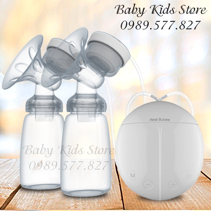 Máy hút sữa điện đôi Real bubee