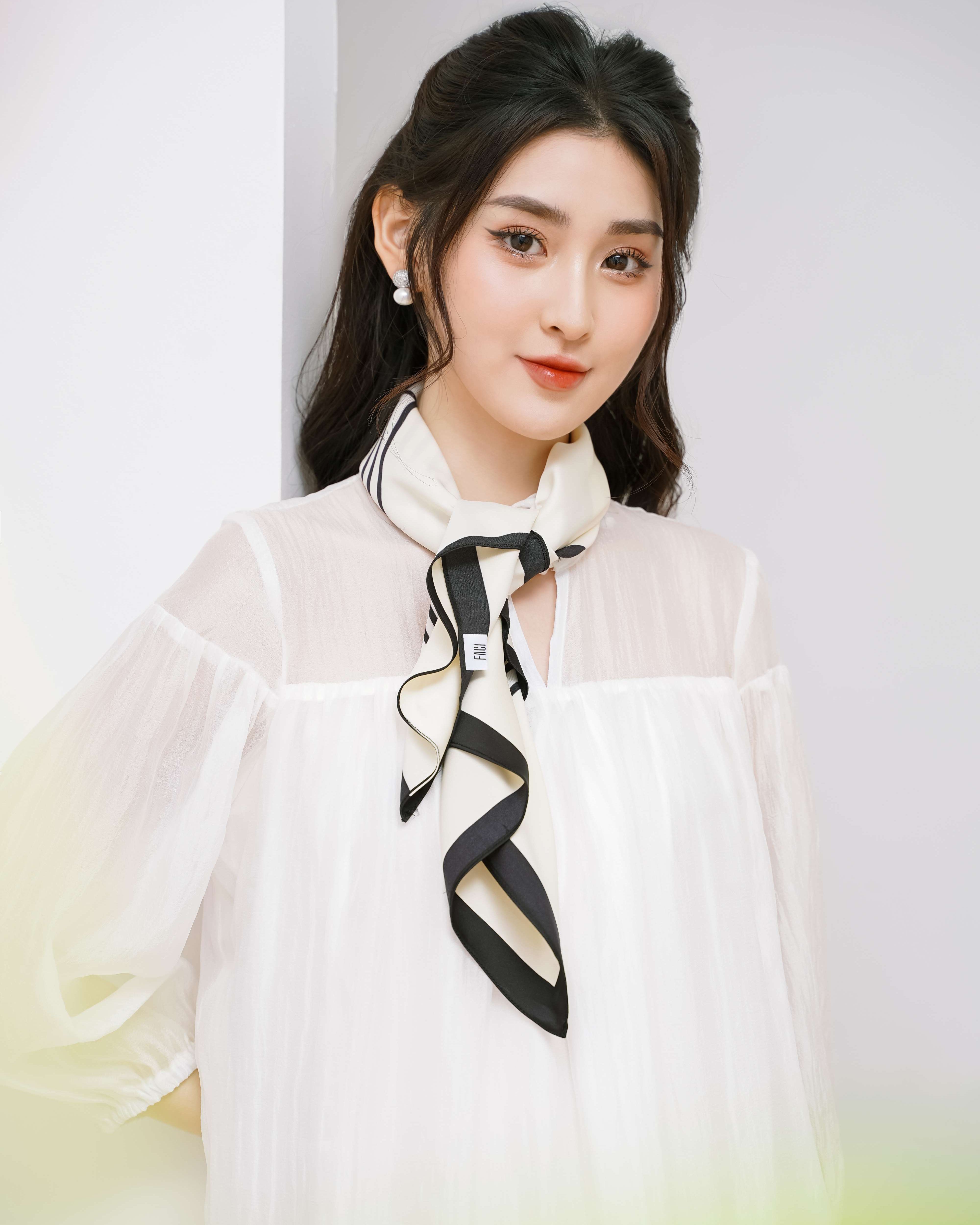 Khăn lụa FACI Lụa Bandana in 3D cao cấp, thời thượng