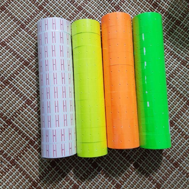 [GIÁ SỈ 3k/cuộn] 5 Cây = 50 cuộn giấy dán giá, giấy dính giá