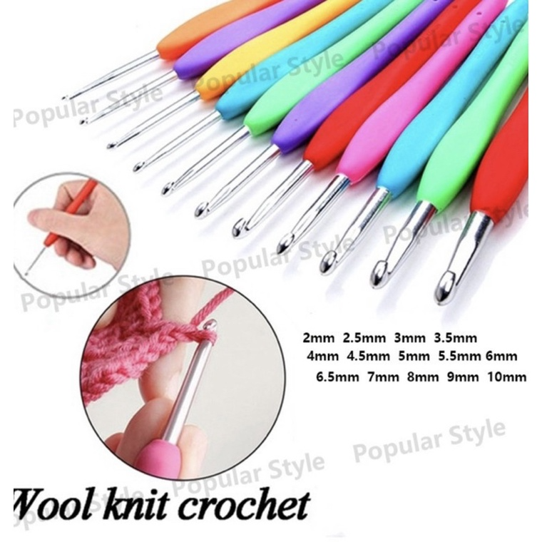 Kim móc len cán dẻo(2.0mm-10.0mm) [Shop len Aichi]