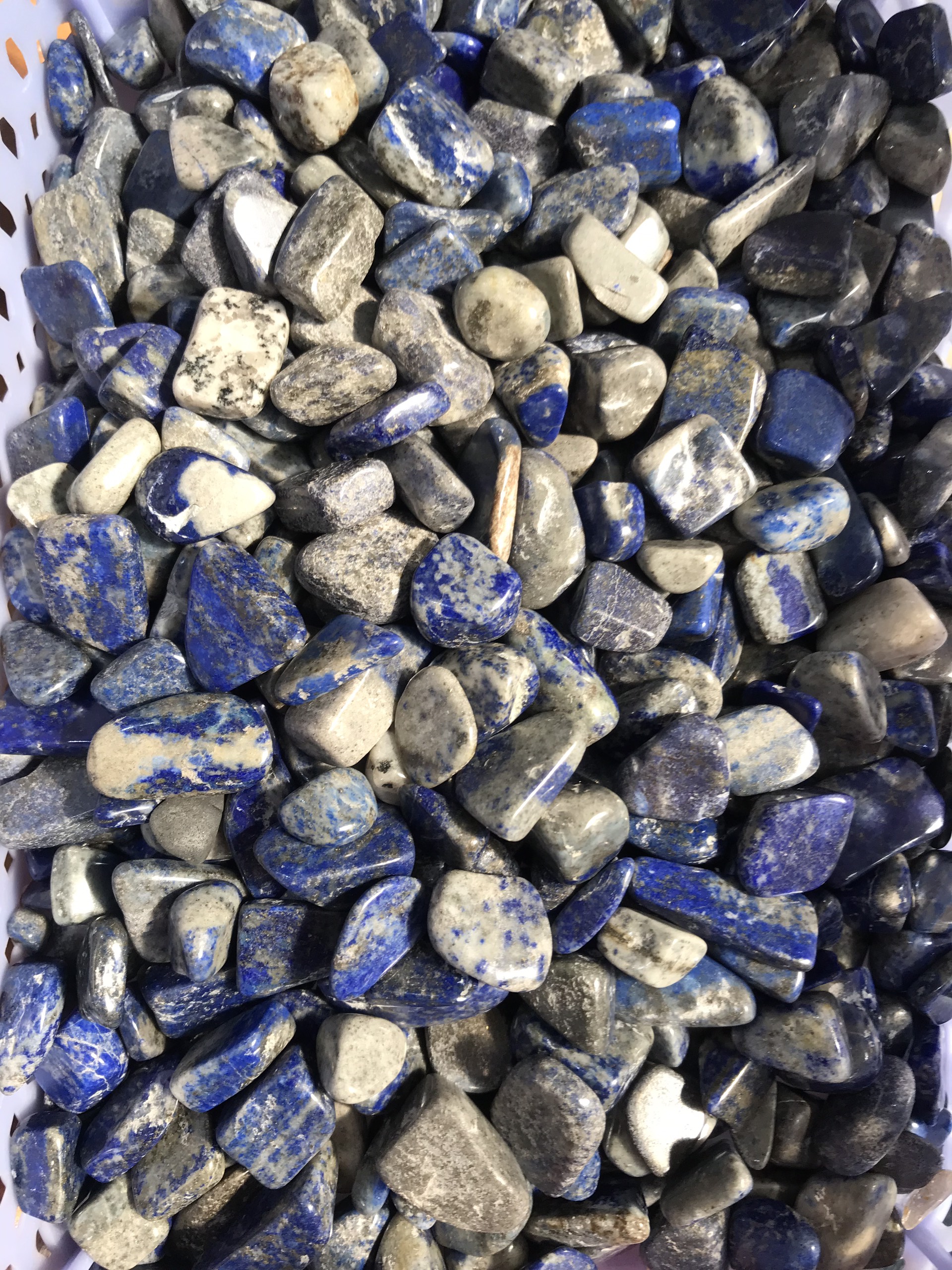 Đá vụn phong thủy lapis lazuli - cada decor