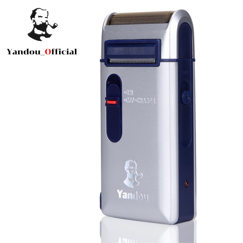 Máy Cạo Râu Đa Năng Yandou Nhỏ Gọn Cắt Siêu Sắc Siêu Bền Pin Cực Trâu Có Thể Thay Lưỡi Tặng Kèm Bao Da