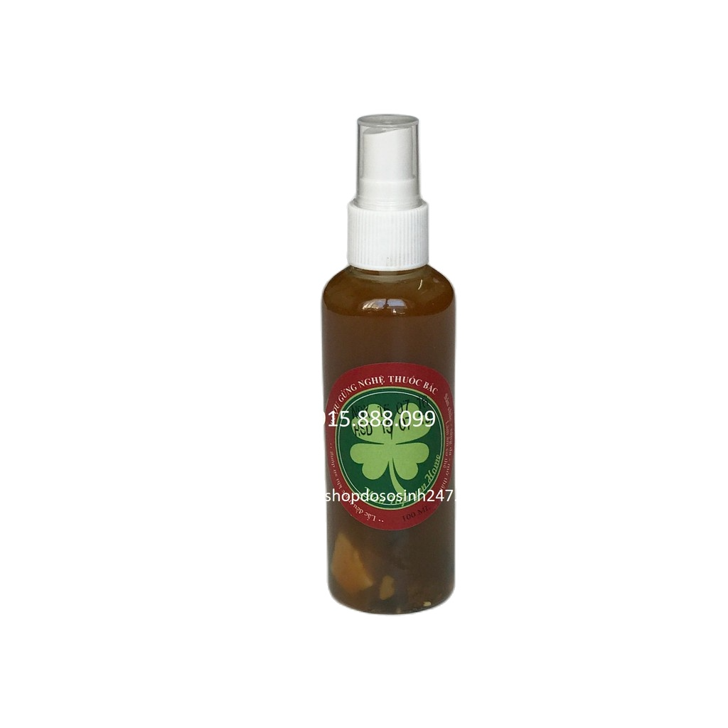 Cốt gừng nghệ hạ thổ Nghệ An phun sương 100ml