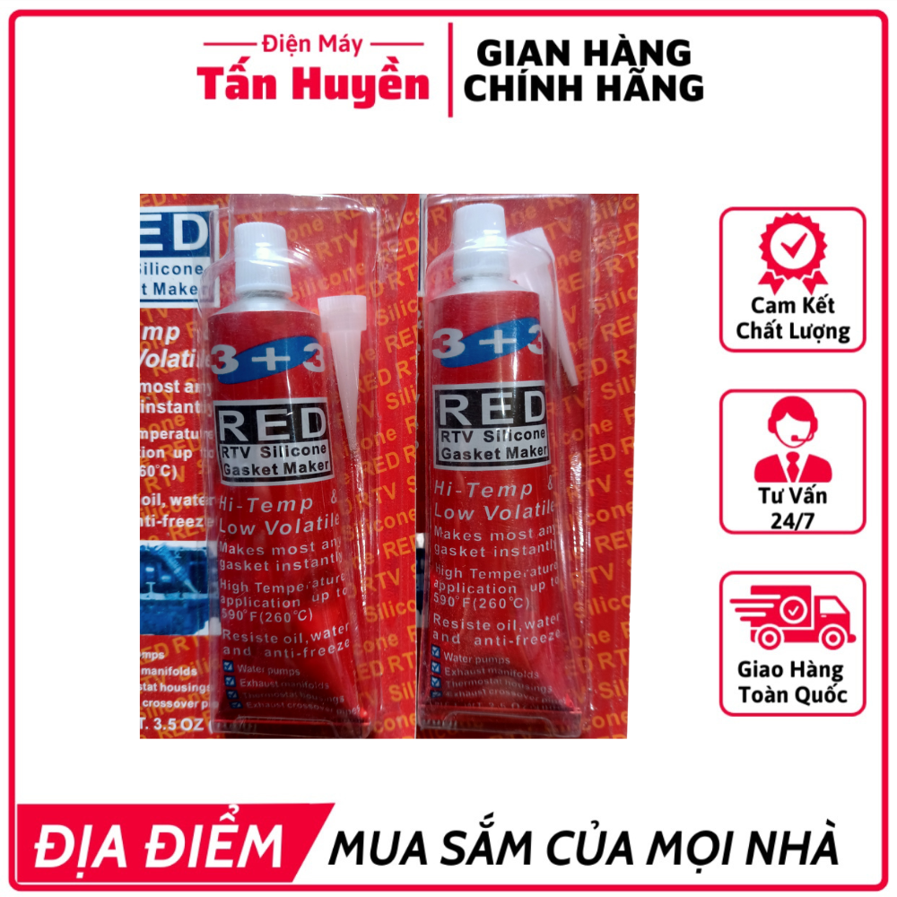 Keo Silicon Dán Gioăng Mặt Máy Chịu Nhiệt- Điện Máy Tấn Huyền