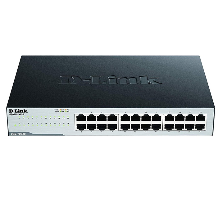 Bộ Chia mạng 24 Cổng DLink DGS 1024C Gigabit 1000Mbps