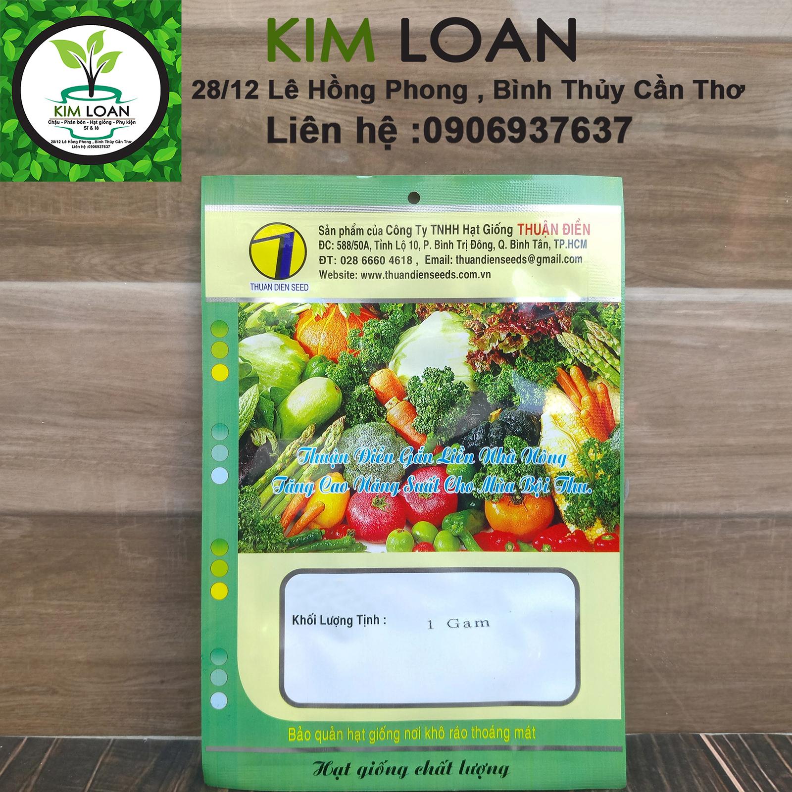 Hạt giống bắp cải Thuận Điền gói 1g