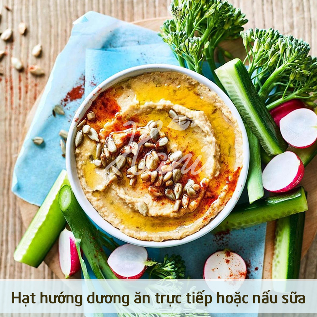 500gr Hạt Hướng Dương Tách Vỏ Nhập Khẩu Mông Cổ, Nhân Hạt Hướng Dương (Rang Sấy Chín/Sống)  Béo Giòn Thơm 🌻 Hani Food